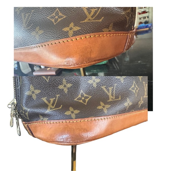 LOUIS VUITTON ALMA PM HANDBAG MONOGRAM with LV lock/key, box, Dustbag /COA - Picture 11 of 14